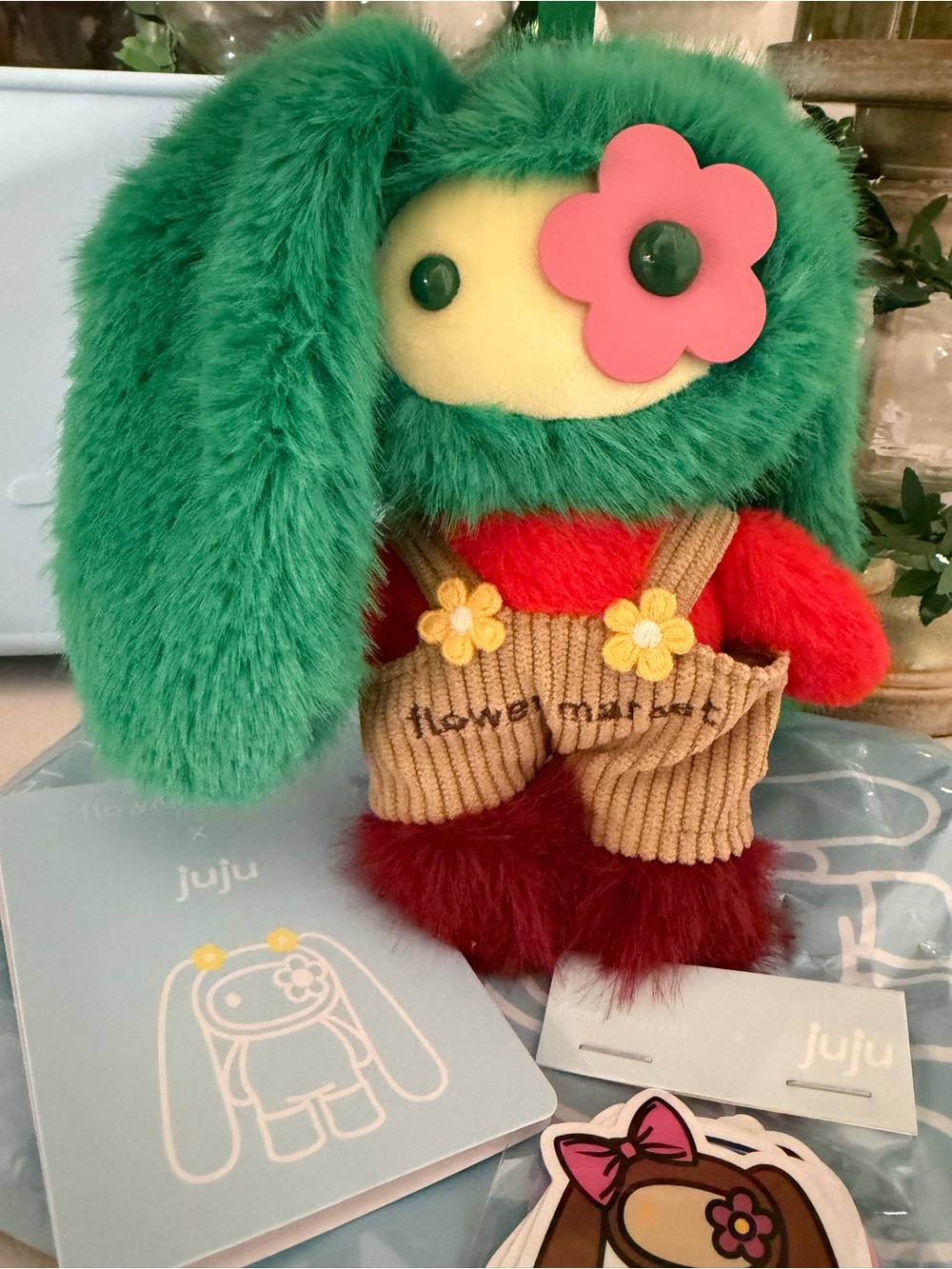 Cj Hendry Flower Market JuJu Plush Pendant- Elzo